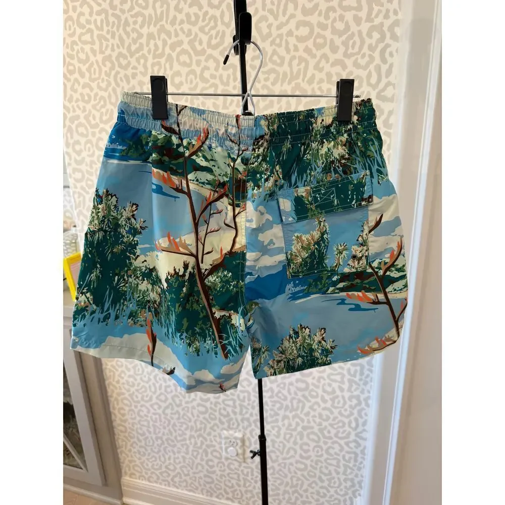 Rodd and Gunn Men's Marine Triton Peak Swim Shorts Size SM
